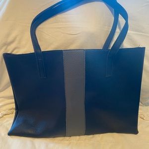 Vince Camuto Tote - black and grey